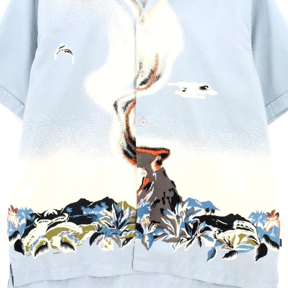 Be Ethic Shirt Men's Casual Art All Over Print Short Sleeve Button Down Size M - Picture 4 of 8